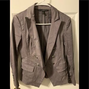 Women’s WHBM Gray Blazer - Size 0